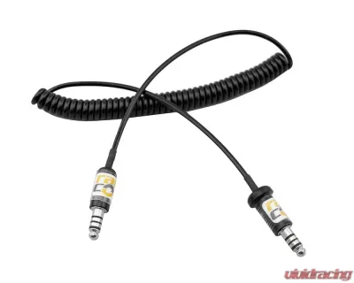 RaceCom Adapter Cable 1-2' IMSA Male to Stilo Male Coiled Cable - R AD IMSA2STILO CC